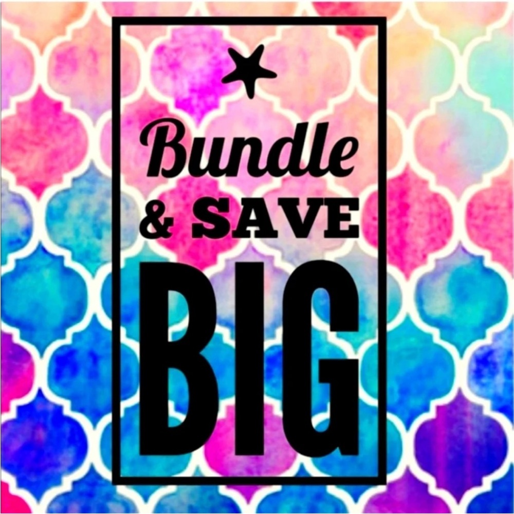 Colorful Bundle & Save Big Poster